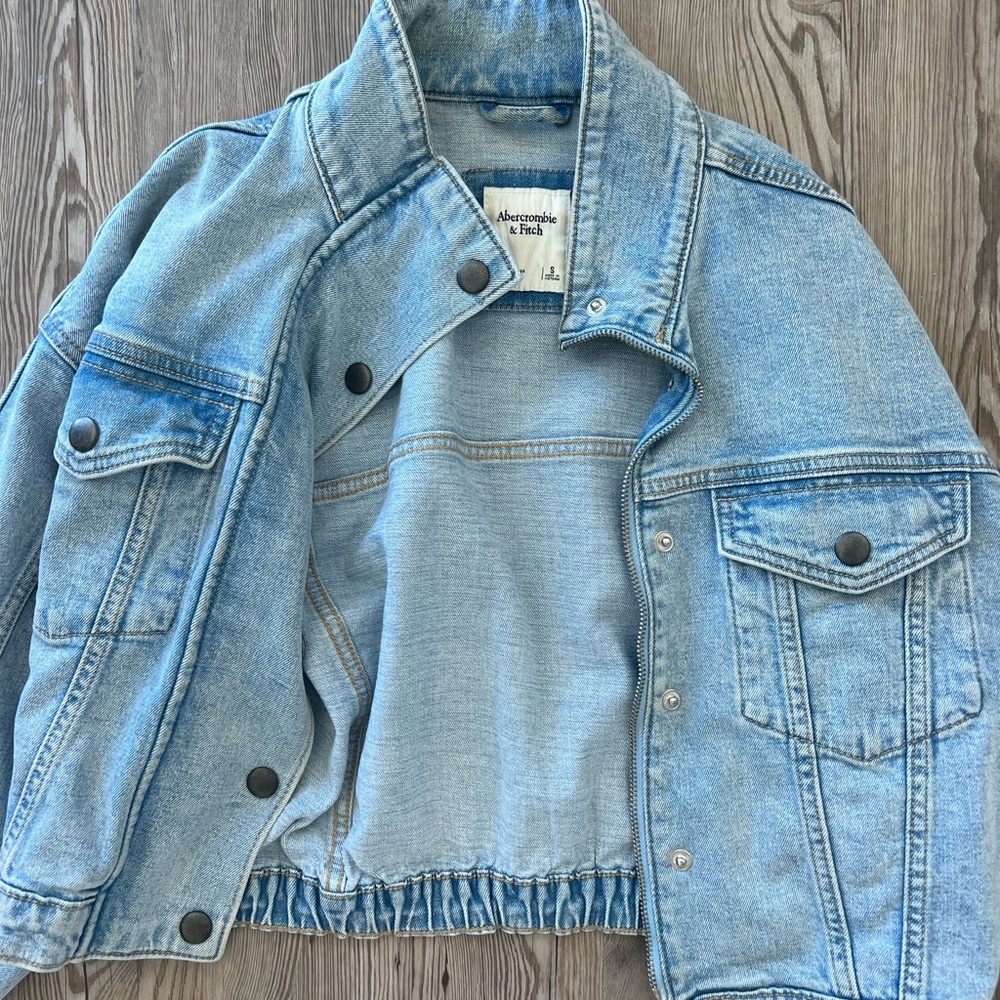 Cropped Abercrombie & Fitch Jean Jacket